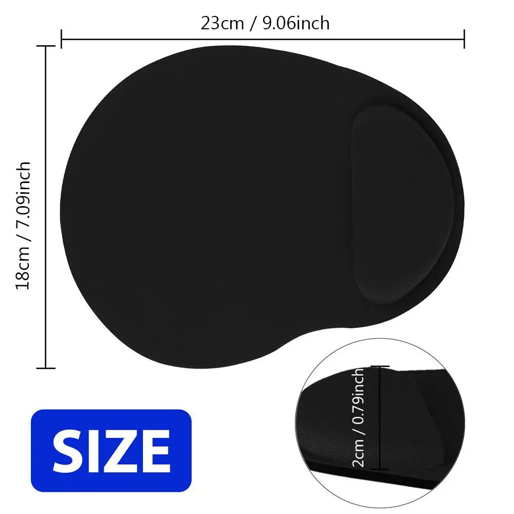 Ergonomic Wrist Rest Mouse Pad For PC Laptop