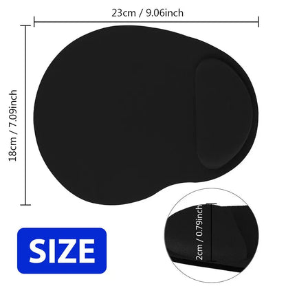 Ergonomic Wrist Rest Mouse Pad For PC Laptop