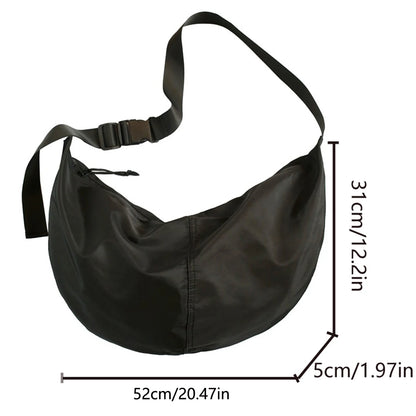 Oxford Cloth Large Capacity Dumpling Shoulder Bag