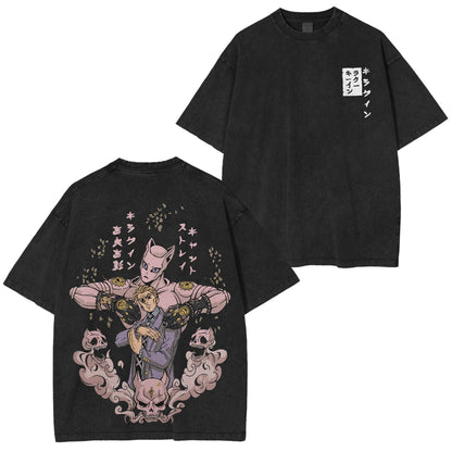 JoJo's Bizarre Adventure Star Graphic T-Shirt for Men