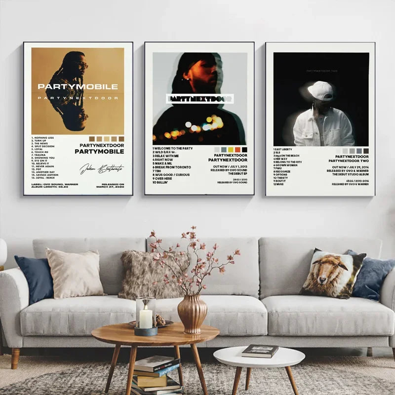 PARTYNEXTDOOR Album Cover Poster – Music Wall Art Print