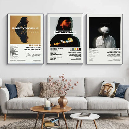 PARTYNEXTDOOR Album Cover Poster – Music Wall Art Print