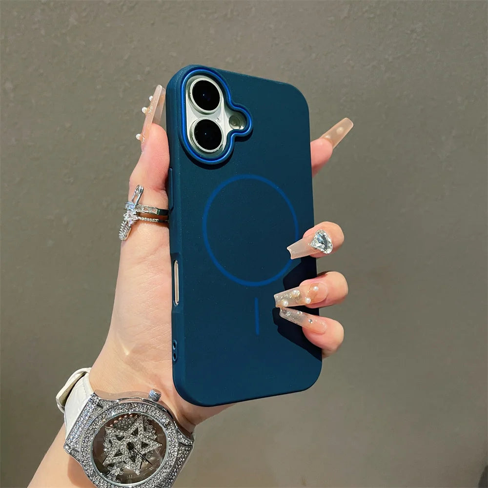 MagSafe iPhone Case – Ultrathin Matte Color with Lens Protection