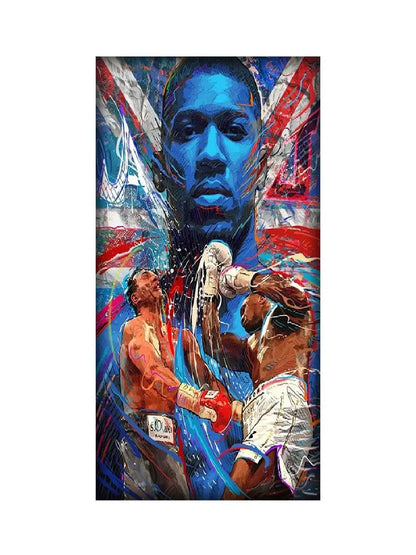 Boxing Legends Graffiti Art Poster – Sports Canvas Print