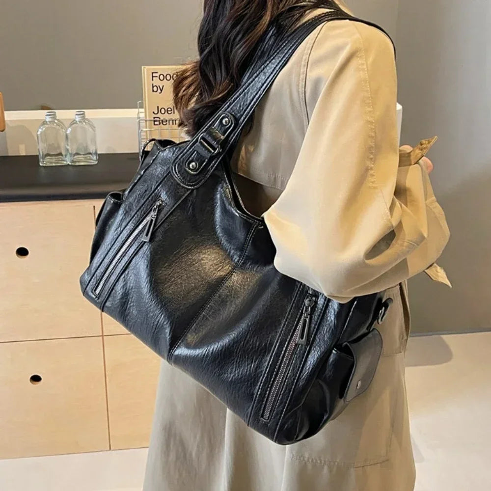 Soft Interior Compartment Shoulder Bags