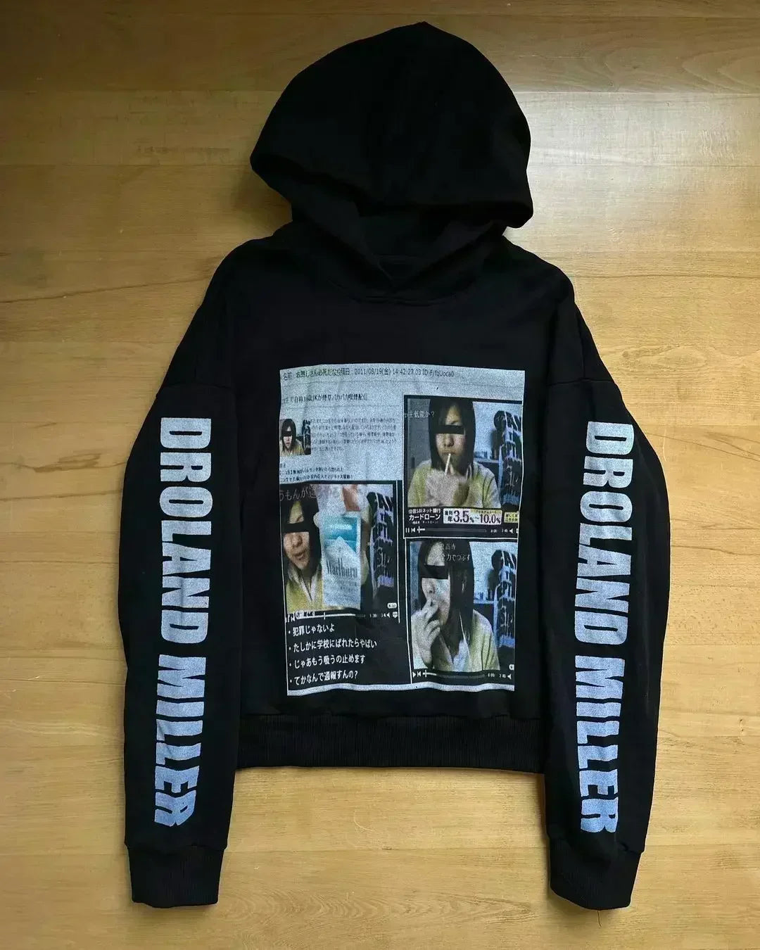 Gothic Graphic Hoodie – Women's Harajuku Punk Streetwear Sweatshirt