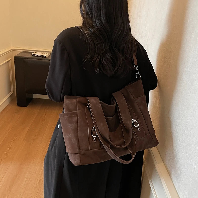 High-capacity Design PU Leather Crossbody Bags