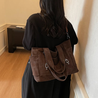 High-capacity Design PU Leather Crossbody Bags
