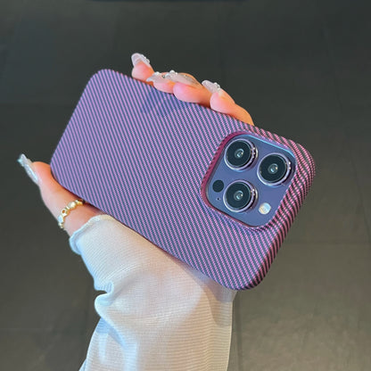 Carbon Fiber iPhone Case – Ultra Slim Shockproof PC Bumper Cover