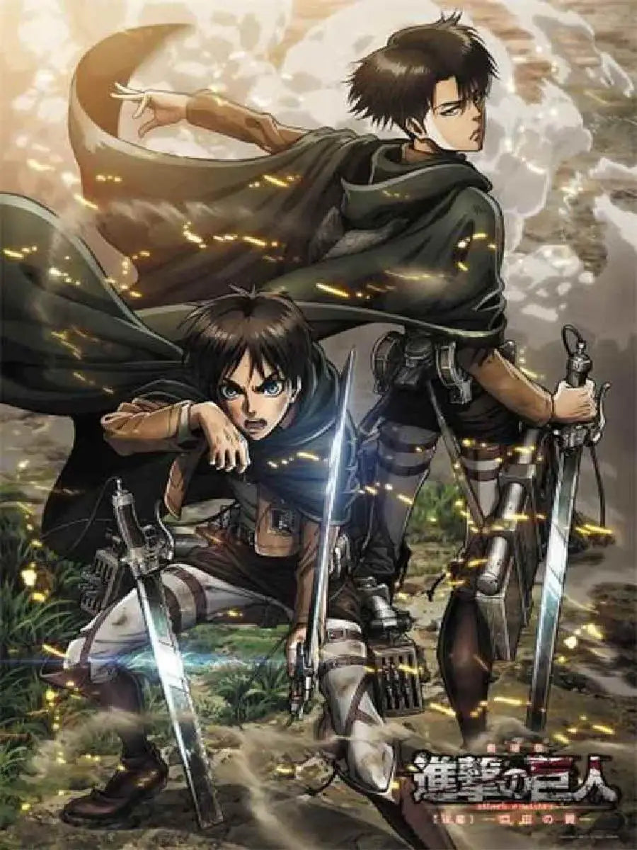 Attack on Titan Final Season Poster – Anime Canvas Wall Art