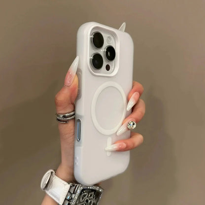 MagSafe iPhone Case – Candy Color 2-in-1 Magnetic Cover