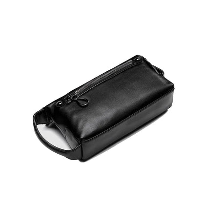 Men's Genuine Leather Clutch Bag – Crocodile Pattern