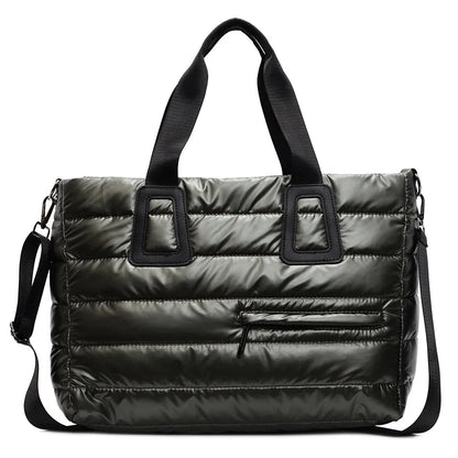 Large Capaci Casual Sle Women's down Cotton Jaet Bag