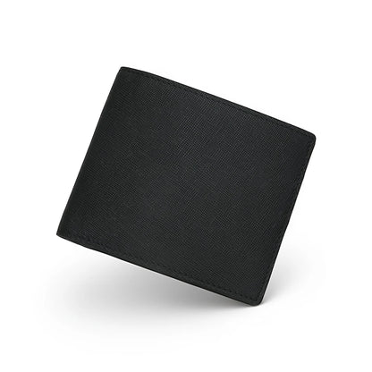 Personalized Saffiano Leather Men's Bifold Wallet