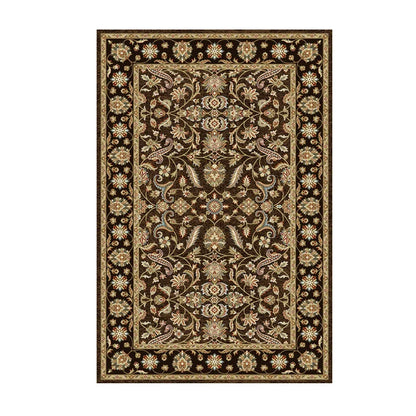 Persian Retro Area Rug – Washable Foldable Cashmere-Feel Carpet