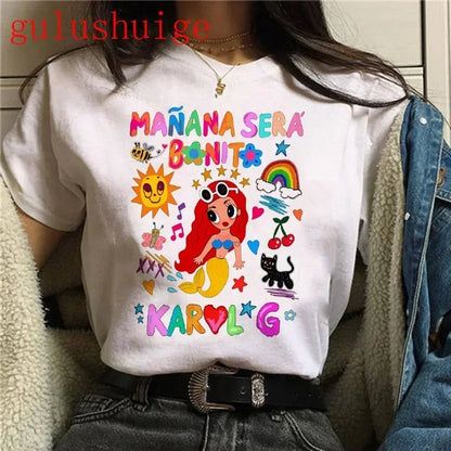 Karol G Manana Sera Bonito Graphic T-Shirt – Women's Short Sleeve Tee