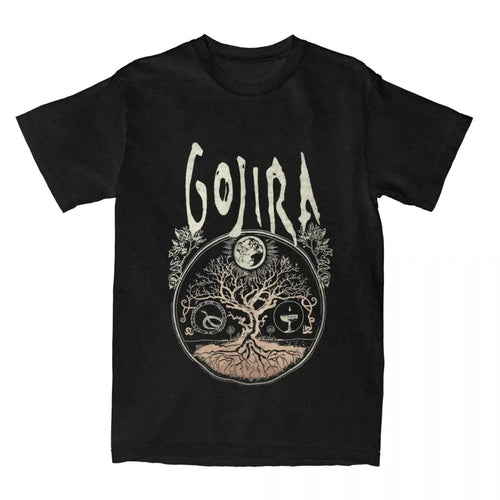 Gojira Band Graphic T-Shirt – Vintage Loose Fit Cotton Tee