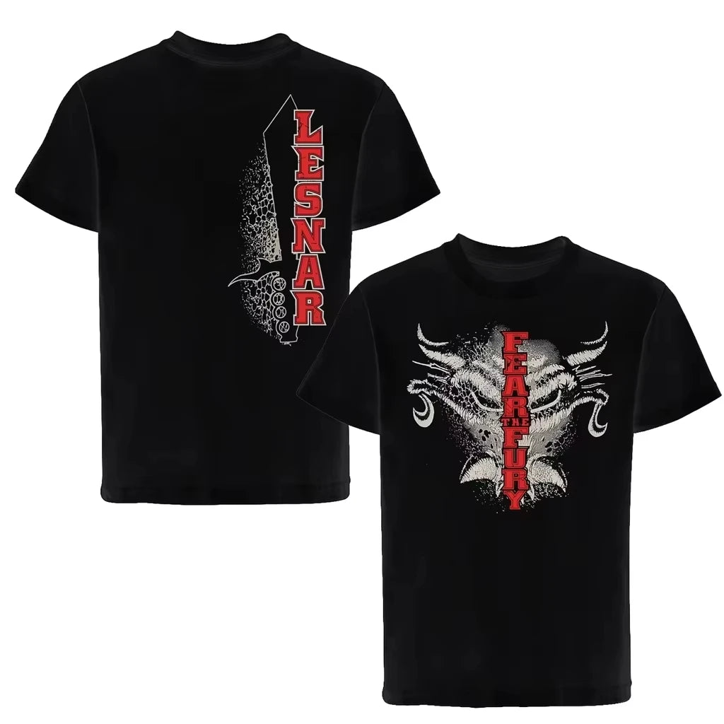 Brock Lesnar Fear the Fury Men's Graphic T-Shirt
