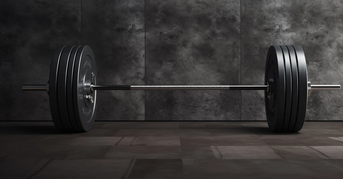 Motivational Fitness Barbell Canvas Wall Art Print