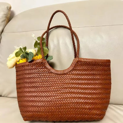 Brand Straw Woven Shoulder Bag