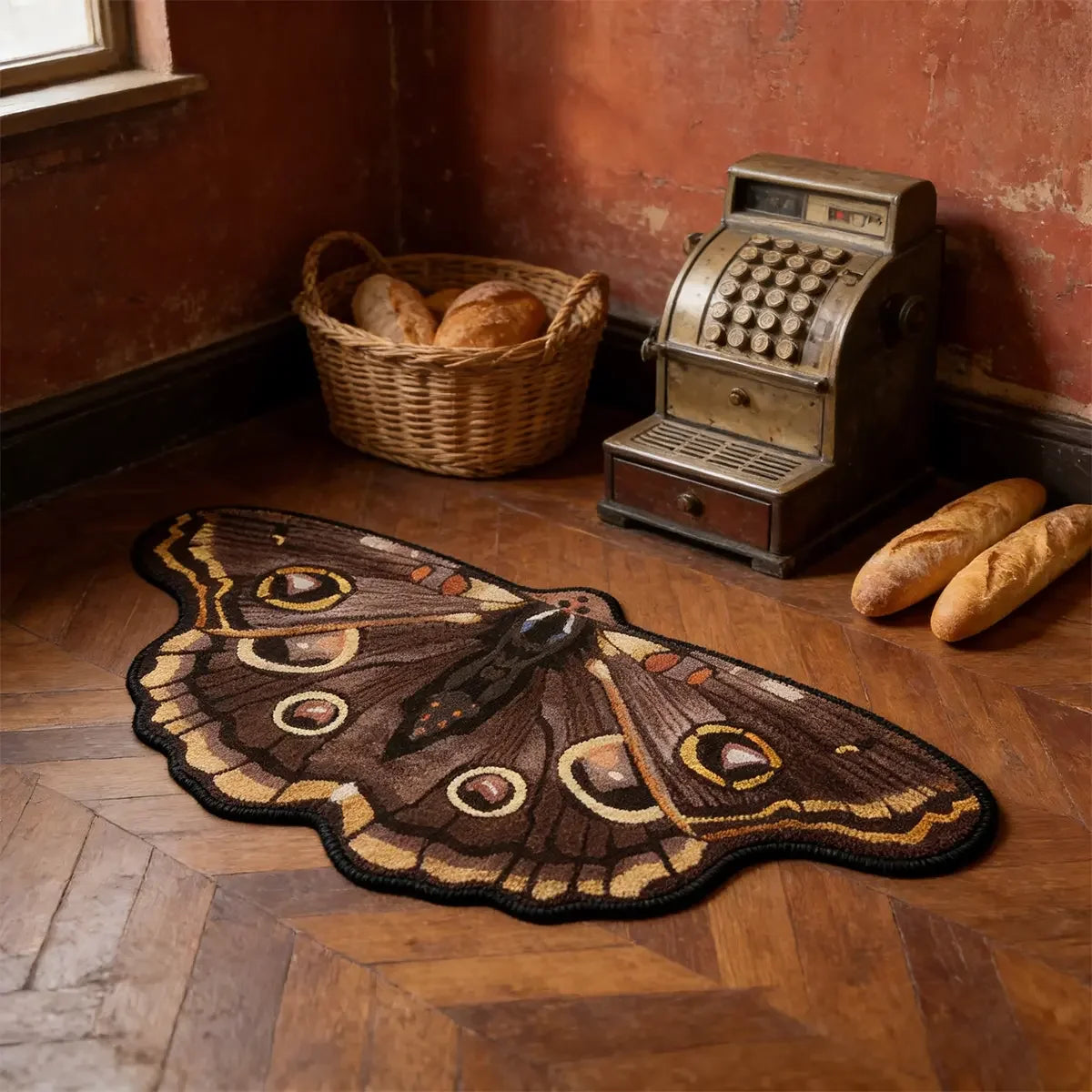 Vikama Vintage Boho Long Runner Rug Non Slip Washable Floor Mat Hallway Kitchen Bedroom Balcony