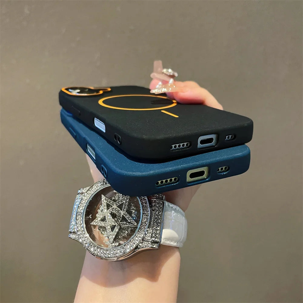 MagSafe iPhone Case – Ultrathin Matte Color with Lens Protection