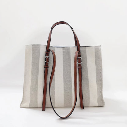 Luxury PU Leather Tote Bag – Women's Shoulder & Crossbody Handbag