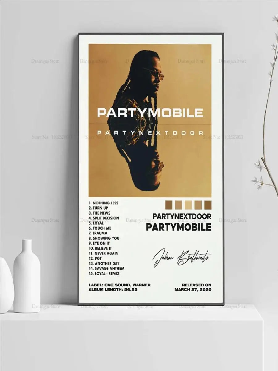 PARTYNEXTDOOR Album Cover Poster – Music Wall Art Print