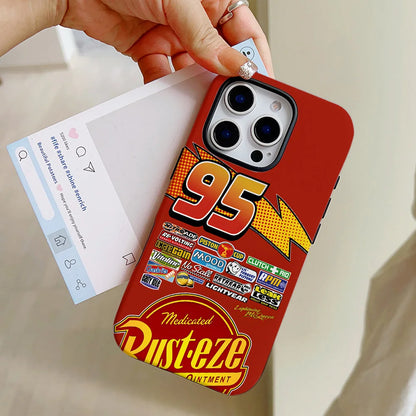 Lightning McQueen 95 iPhone Case – Cars Rust-Eze Design
