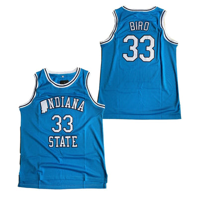 Bird #33 Larry Bird Basketball Jersey – Indiana State & Valley