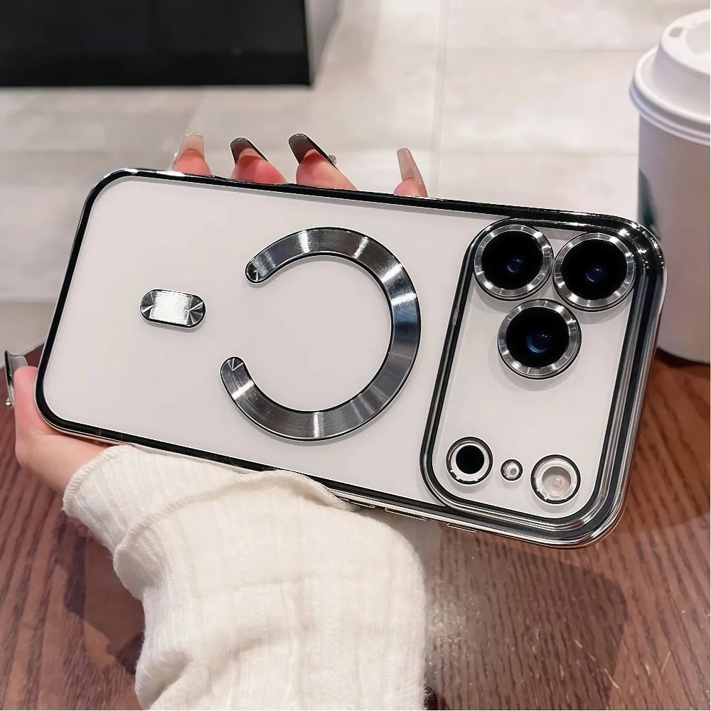 Magnetic Clear MagSafe Case for iPhone 17 Pro Max