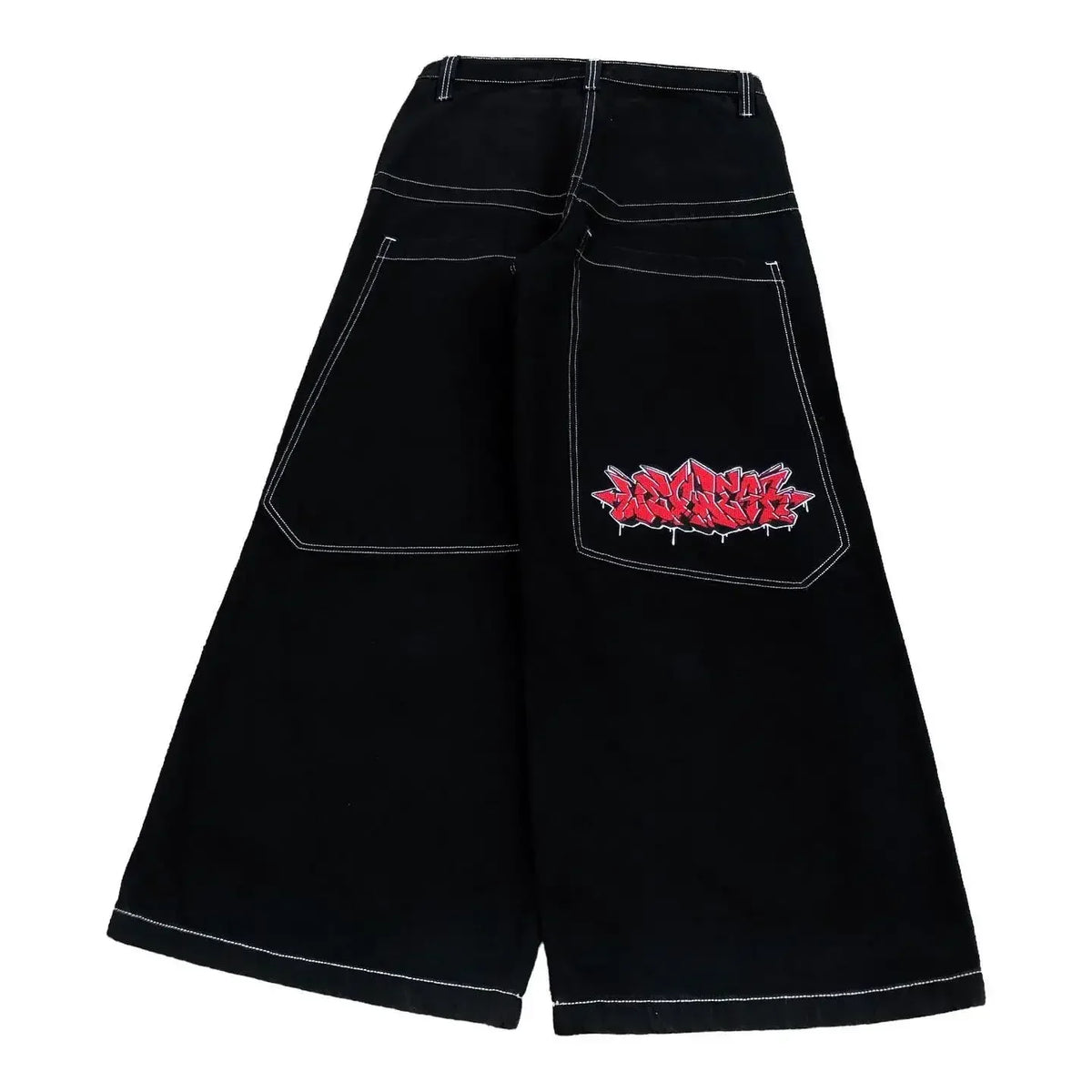 Y2K Men's Streetwear Set – Graphic Embroidered Shorts, Tops & Tracksuits