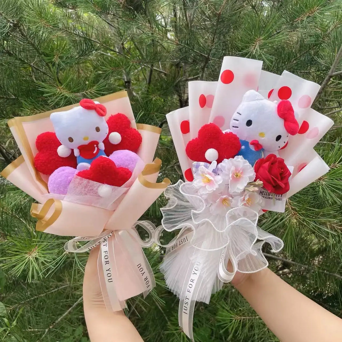 Sanrio Plush Flower Bouquet Gift