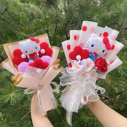 Sanrio Plush Flower Bouquet Gift