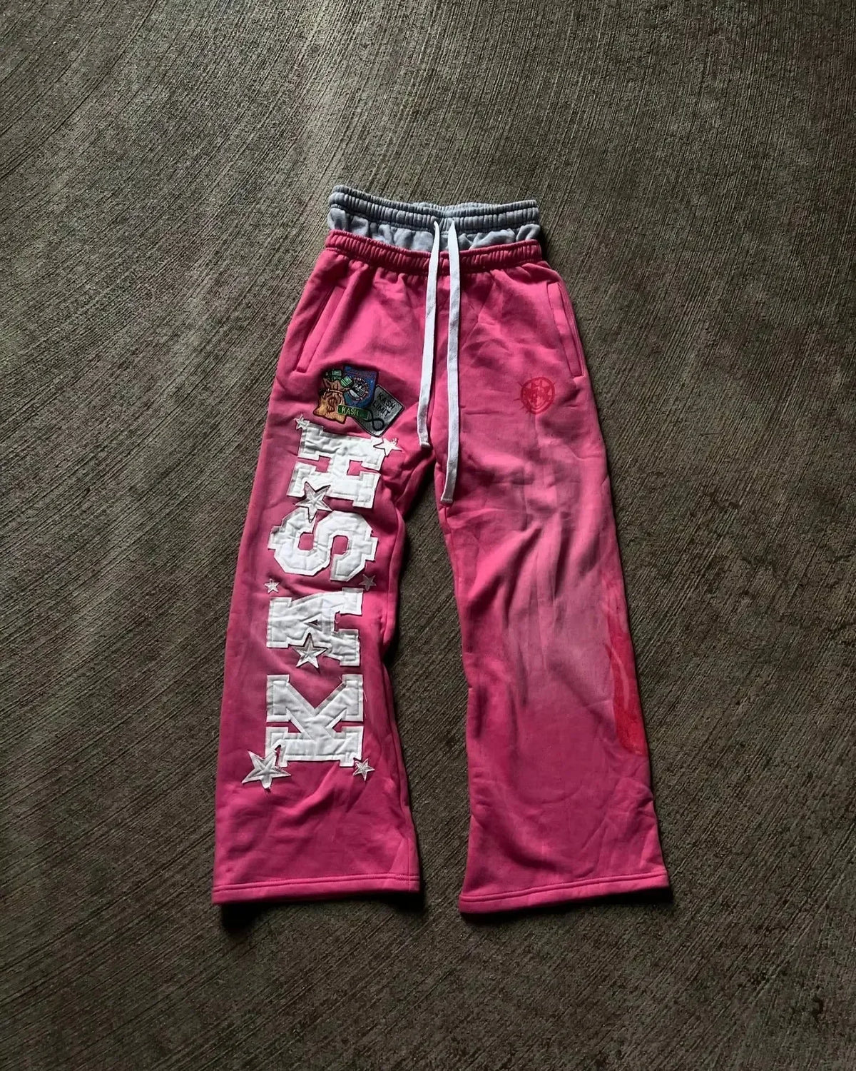 Y2K Baggy Wide Leg Sweatpants Men Women Streetwear Hip Hop Track Pants