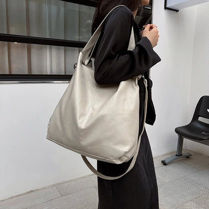 Large Leather Tote Bag for Women