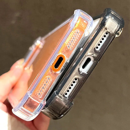 Clear Silicone iPhone Case with Reinforced Corners & Camera Protection