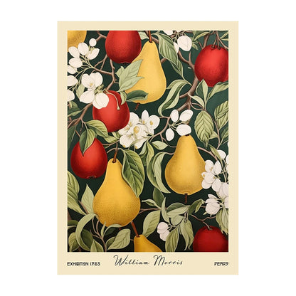Kitchen Food Canvas Wall Art Poster – Coffee Tea Fruit Prints