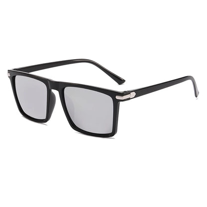 Square Sunglasses – Vintage Mirror Lens Unisex Driving Shades