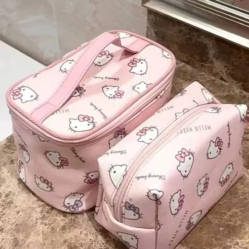 Hello Kitty Large Capacity Makeup Bag