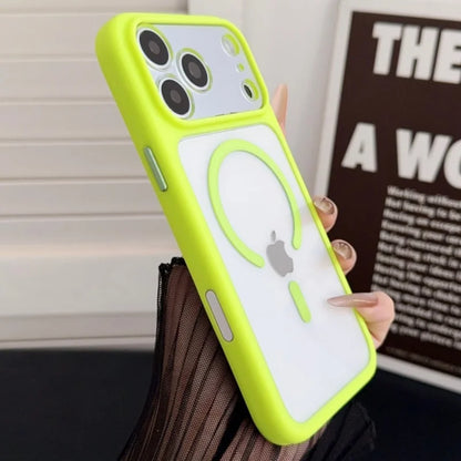 MagSafe iPhone Case – Transparent Defender with Camera Protection