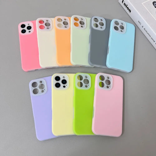 Liquid Silicone iPhone Case with Camera Protection | iPhone 11–16