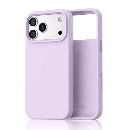 Liquid Silicone iPhone Case – Slim Shockproof Cover for iPhone 13–17 Series
