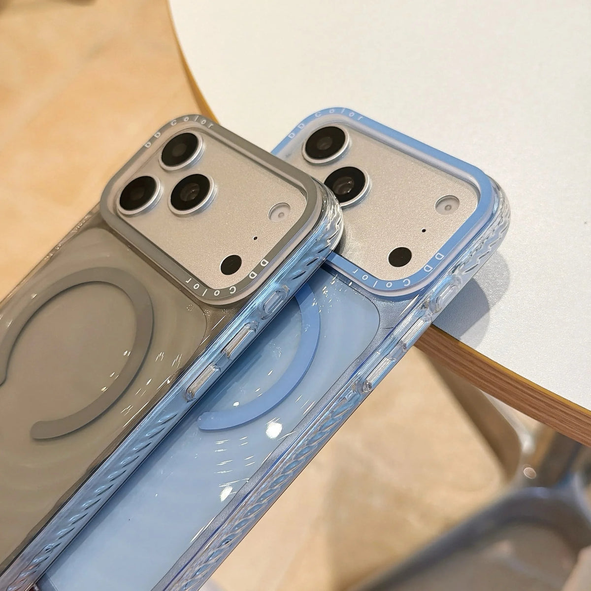 Clear Ripple MagSafe Magnetic Phone Case – iPhone 13 to 17 Series