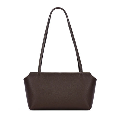 Women's Genuine Cowhide Leather Mini Shoulder Tote Bag