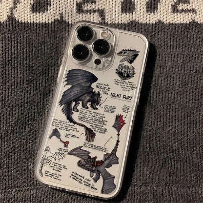 Toothless Night Fury Dragon Phone Case for Xiaomi & Poco