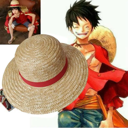 Luffy Straw Hat Cosplay Sunshade Cap