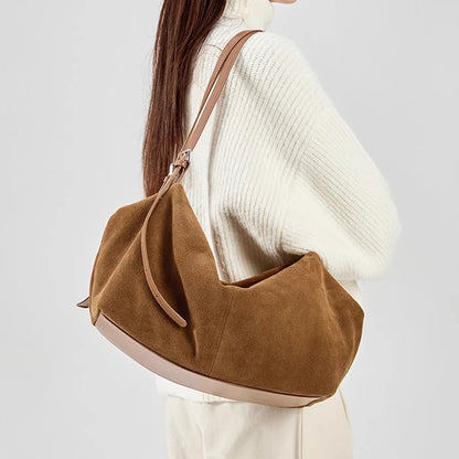 Women's Genuine Leather Large Tote Bag – Luxury Shoulder Handbag