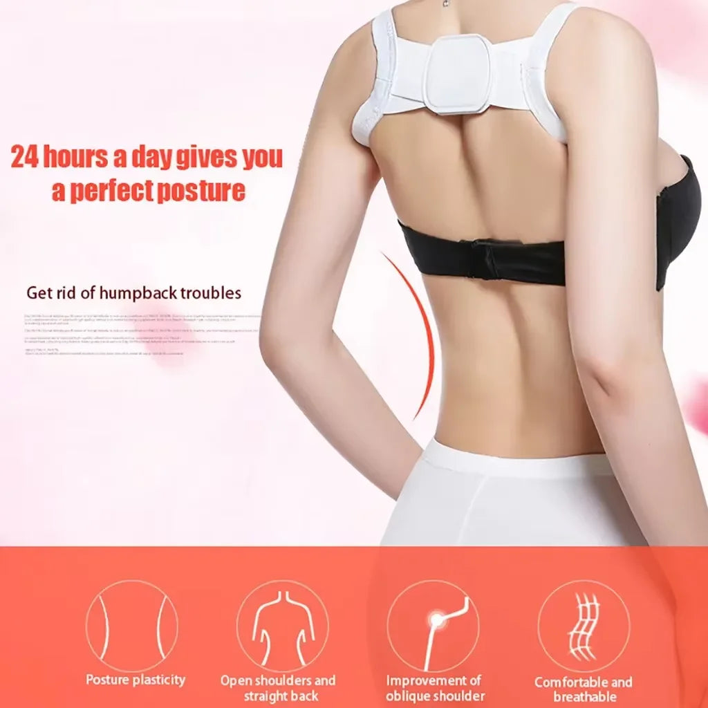 Posture Corrector Back Brace with Vibrating Reminder