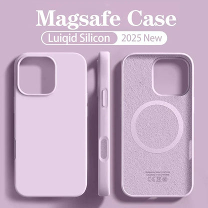 Liquid Silicone MagSafe iPhone Case – iPhone 12 to 17 Series